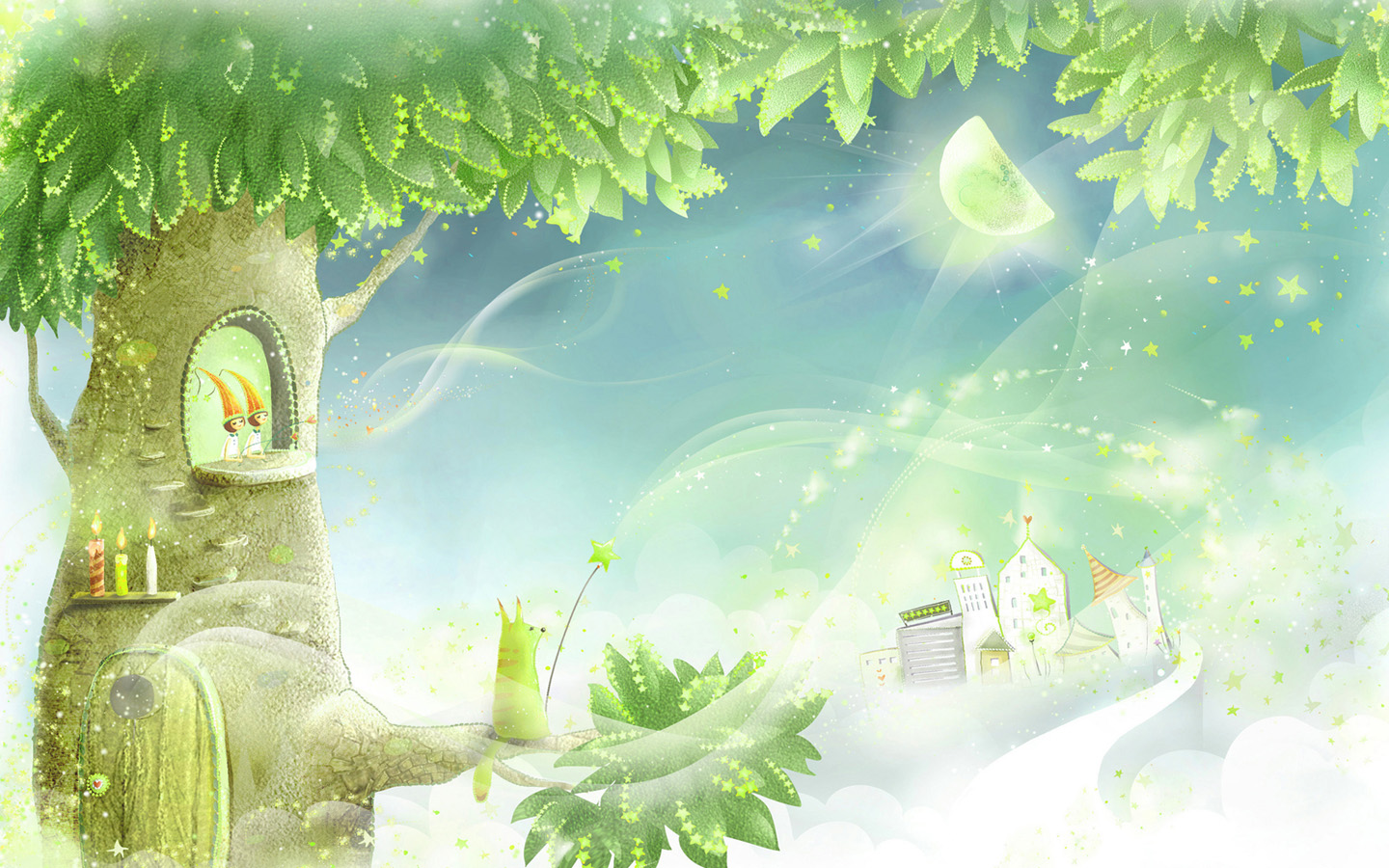 童话园林xp主题